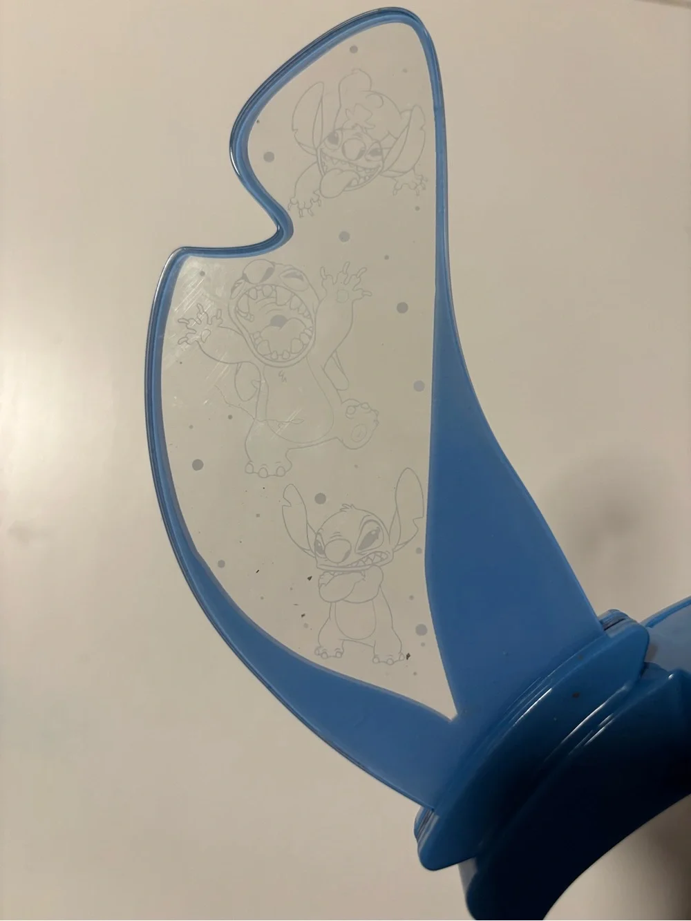 Disney Parks Stitch Light-Up Blue Ear Headband Disneyland Disney World